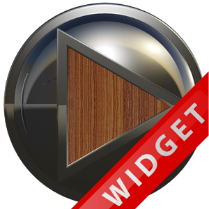Скачать приложение Poweramp Widget Brown Wood Met полная версия на андроид бесплатно