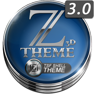 Скачать приложение TSF Shell HD Theme Zaphire 3D полная версия на андроид бесплатно