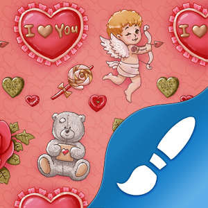Скачать приложение I Love You: обои и тема в чат полная версия на андроид бесплатно