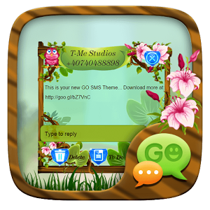 Скачать приложение GO SMS Джунгли Драгоценности полная версия на андроид бесплатно