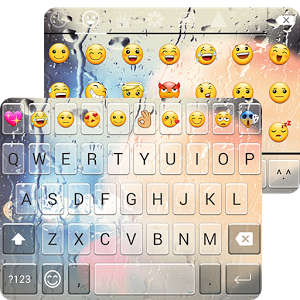 Скачать приложение Free Glass Emoji Keyboard Skin полная версия на андроид бесплатно