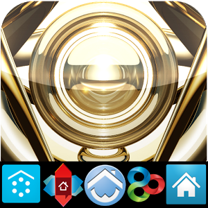 Скачать приложение GOLD HD icons adw apex nova go полная версия на андроид бесплатно