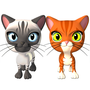 Скачать приложение Talking 3 Friends Cats & Bunny полная версия на андроид бесплатно