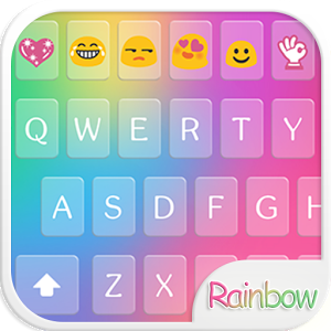Скачать приложение Rainbow Love Emoji Keyboard полная версия на андроид бесплатно