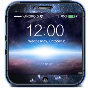 Скачать приложение Экран блокировки: Galaxy полная версия на андроид бесплатно
