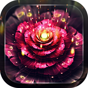 Скачать приложение Неоновые Цветы Живые Обои полная версия на андроид бесплатно