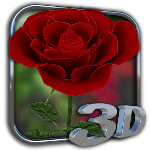 Скачать приложение Живые обои «Роза 3D» полная версия на андроид бесплатно
