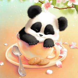 Скачать приложение Sleepy Panda Live Wallpaper полная версия на андроид бесплатно