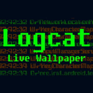 Скачать приложение Logcat Live Wallpaper полная версия на андроид бесплатно