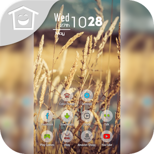 Скачать приложение Golden Wheat in Fall Theme полная версия на андроид бесплатно
