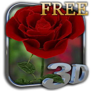 Скачать приложение Живые обои «Роза 3D», бесплатн полная версия на андроид бесплатно