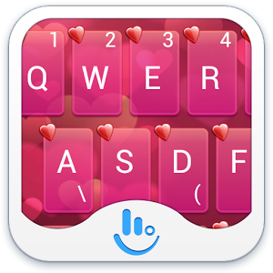 Взломанное приложение Magic Love Girl Keyboard Theme для андроида бесплатно