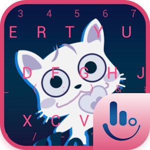 Скачать приложение Yogurt Blue Keyboard Theme полная версия на андроид бесплатно