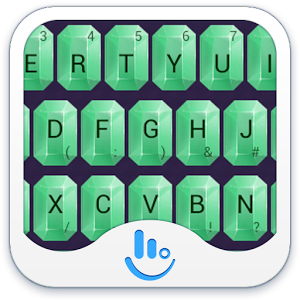 Скачать приложение Luxury Diamond Keyboard Theme полная версия на андроид бесплатно