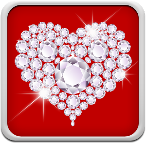 Скачать приложение Алмаз Сердца Живые Обои полная версия на андроид бесплатно