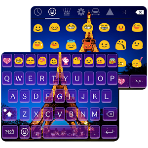 Скачать приложение Emoji Keyboard-Paris,Emoticons полная версия на андроид бесплатно