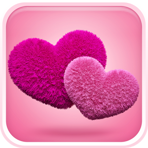 Скачать приложение Пушистые Сердца Живые Обои полная версия на андроид бесплатно