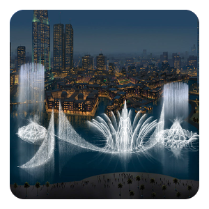 Скачать приложение Дубай фонтан Живые Обои полная версия на андроид бесплатно