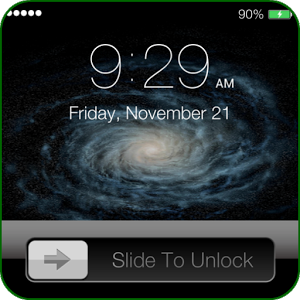 Скачать приложение Slide To Unlock — Iphone Lock полная версия на андроид бесплатно