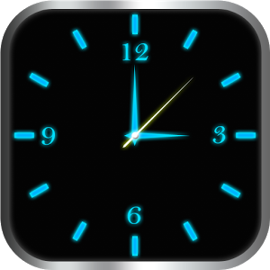 Скачать приложение Светящиеся Часы Комод (синий) полная версия на андроид бесплатно