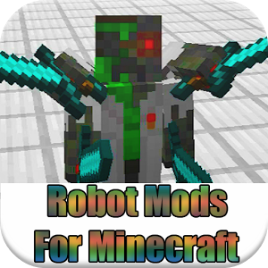 Взломанное приложение Robot Mod For Minecraft для андроида бесплатно