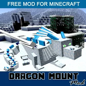 Взломанное приложение Dragon Mounts Mod For MCPE для андроида бесплатно