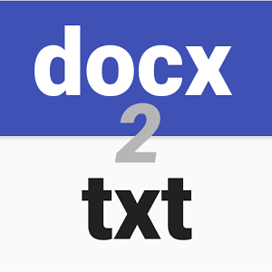 Скачать приложение DocX To Txt Document Converter полная версия на андроид бесплатно