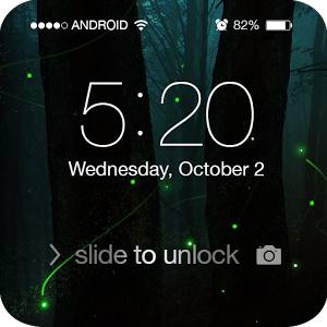 Скачать приложение Firefly Lockscreen полная версия на андроид бесплатно
