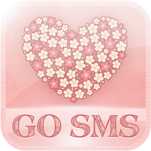 Скачать приложение FlowerLove Theme GO SMS полная версия на андроид бесплатно