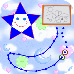 Взломанное приложение Kids Dots Drawing & Coloring для андроида бесплатно