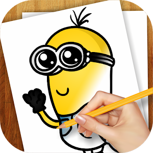Скачать приложение Учимся Рисовать Миньоны полная версия на андроид бесплатно