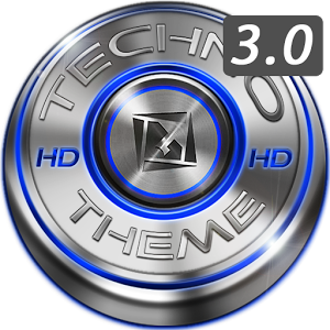 Скачать приложение TSF Shell HD Theme Techno 3D полная версия на андроид бесплатно