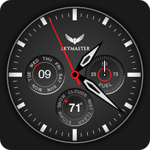 Скачать приложение Skymaster Pilot Watch Face полная версия на андроид бесплатно