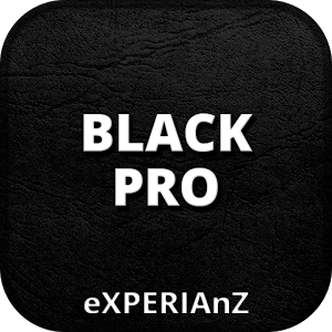 Скачать приложение Тема eXPERIAnZ — Black PRO Z полная версия на андроид бесплатно