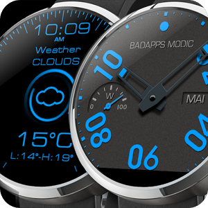 Скачать приложение BadApps Modernity Watch Face полная версия на андроид бесплатно