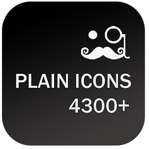 Скачать приложение PLAIN ICONS APEX/NOVA/ADW/GO полная версия на андроид бесплатно