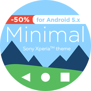 Скачать приложение Minimal Theme for Android 5.x полная версия на андроид бесплатно