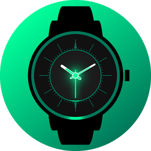 Скачать приложение Analog Glow Watch Face полная версия на андроид бесплатно