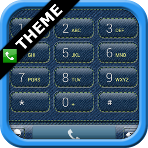Скачать приложение exDialer Denim Theme полная версия на андроид бесплатно