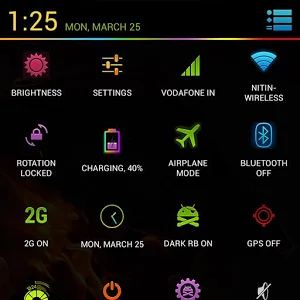 Скачать приложение Neon Colors Theme CM11/AOKP полная версия на андроид бесплатно