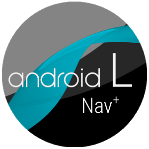 Скачать приложение Lollipop Black Cyan Nav+ полная версия на андроид бесплатно