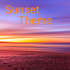 Скачать приложение Sunset Beach Theme полная версия на андроид бесплатно