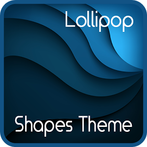 Взломанное приложение Shapes eXperian Lollipop Theme для андроида бесплатно