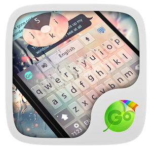 Взломанное приложение Emoji Glass Клавиатура для андроида бесплатно