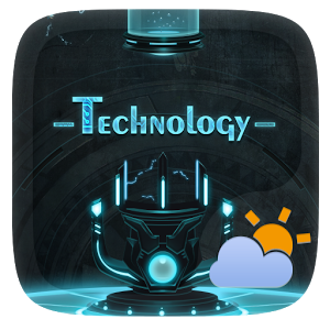 Скачать приложение Technology GO Weather Theme полная версия на андроид бесплатно