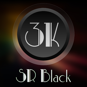 Скачать приложение 3K SR BLACK — Icon Pack полная версия на андроид бесплатно