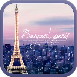 Скачать приложение Paris go launcher theme полная версия на андроид бесплатно