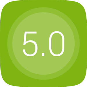 Скачать приложение GO Launcher EX UI5.0 theme полная версия на андроид бесплатно