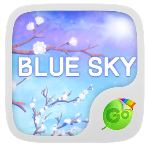 Скачать приложение Blue Sky GO Keyboard полная версия на андроид бесплатно