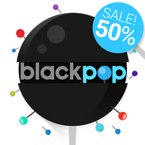 Скачать приложение BlackPOP — Icon Pack полная версия на андроид бесплатно